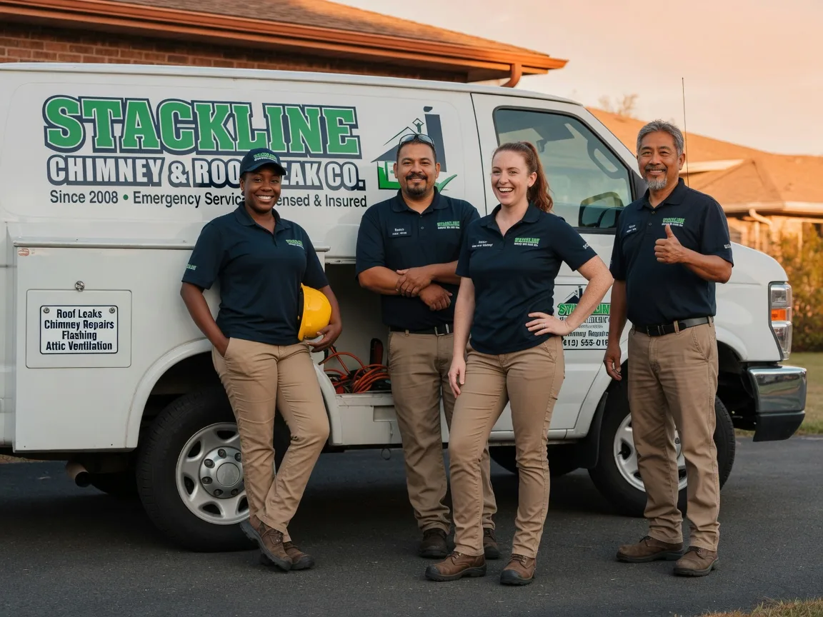 Chimney flashing repair company in Jenner, CA